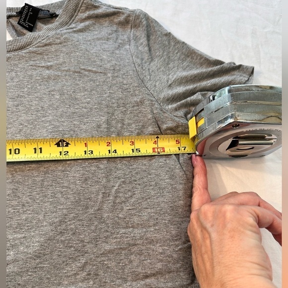 🎉Forever 21 Gray Tee Shirt Open Back Dress Size Small. - Picture 7 of 9